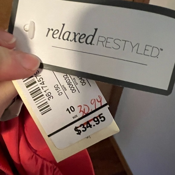 Nwt Pink Christopher & Banks Skort Size 10 - Picture 7 of 11